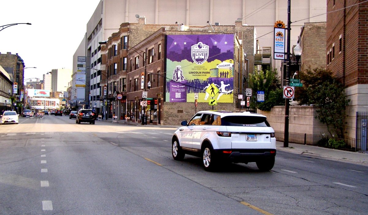 Chicago Handpainted Mural