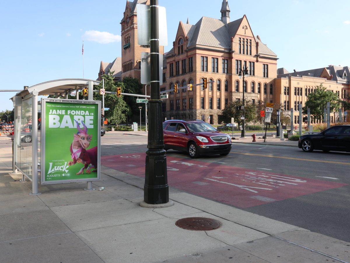 Detroit Bus Shelter Advertising