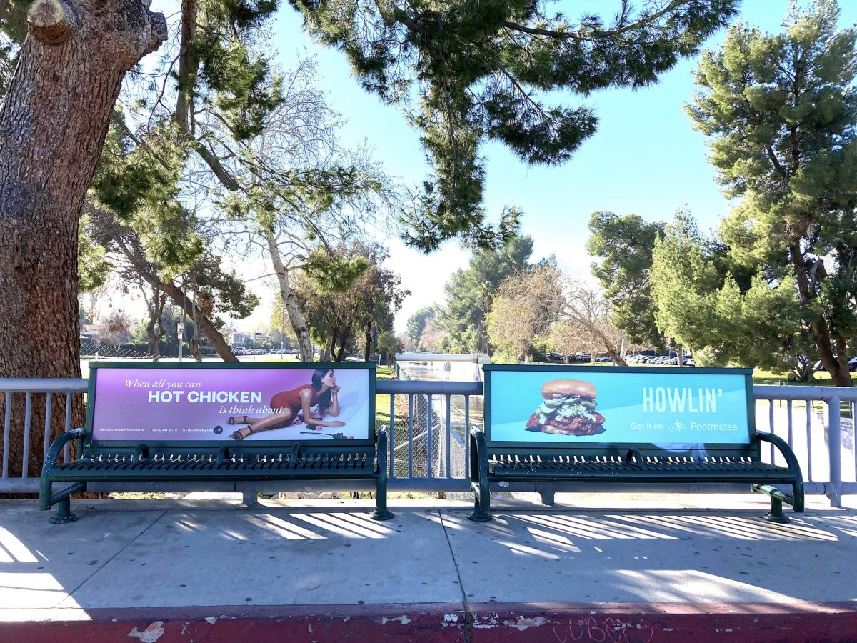 Los Angeles Bus Bench Advertising