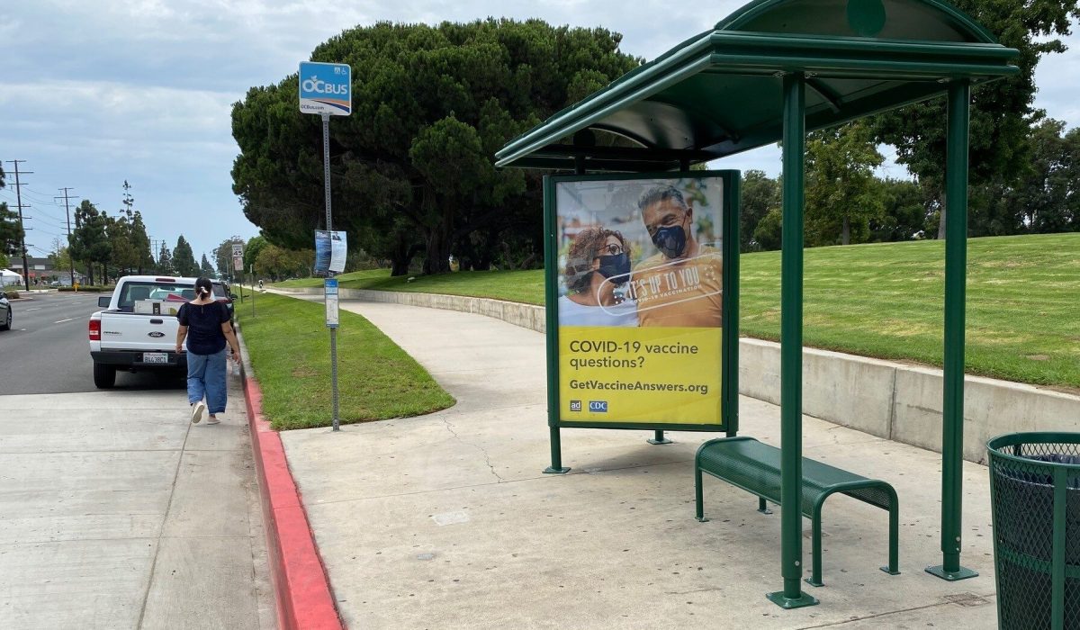 Orange County Bus Shelter Advertising